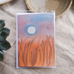 Postkaart - Kuldne põld (kahepoolne)